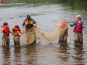 Outdoor education in Maryland, US.